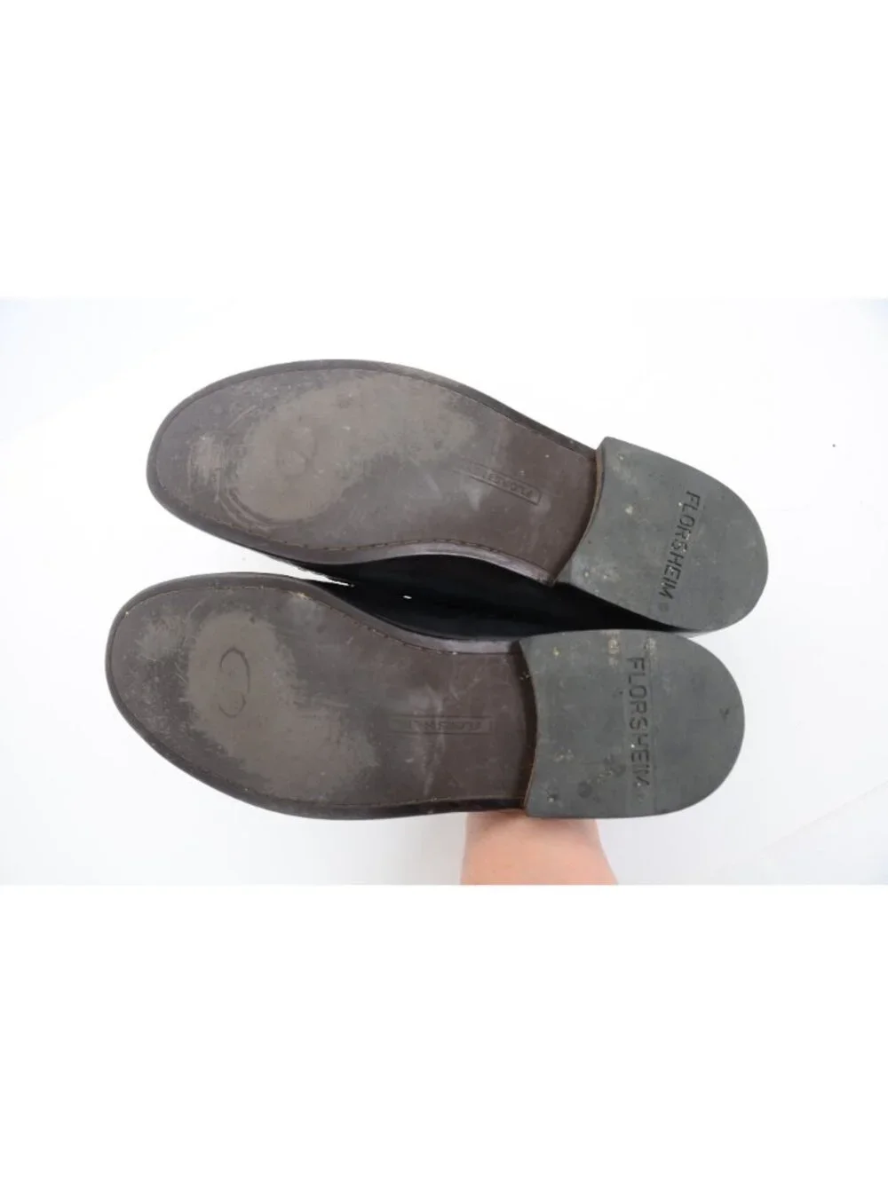 Florsheim‎ Pisa Moc Toe Black Leather Loafer Men's 9D Preppy Old Money Academia